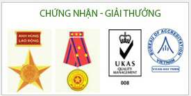 Chứng nhận - Giải thưởng