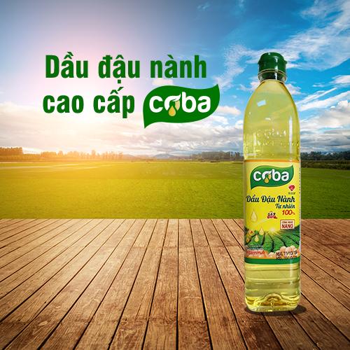 Dầu ăn cao cấp COBA chai 1L