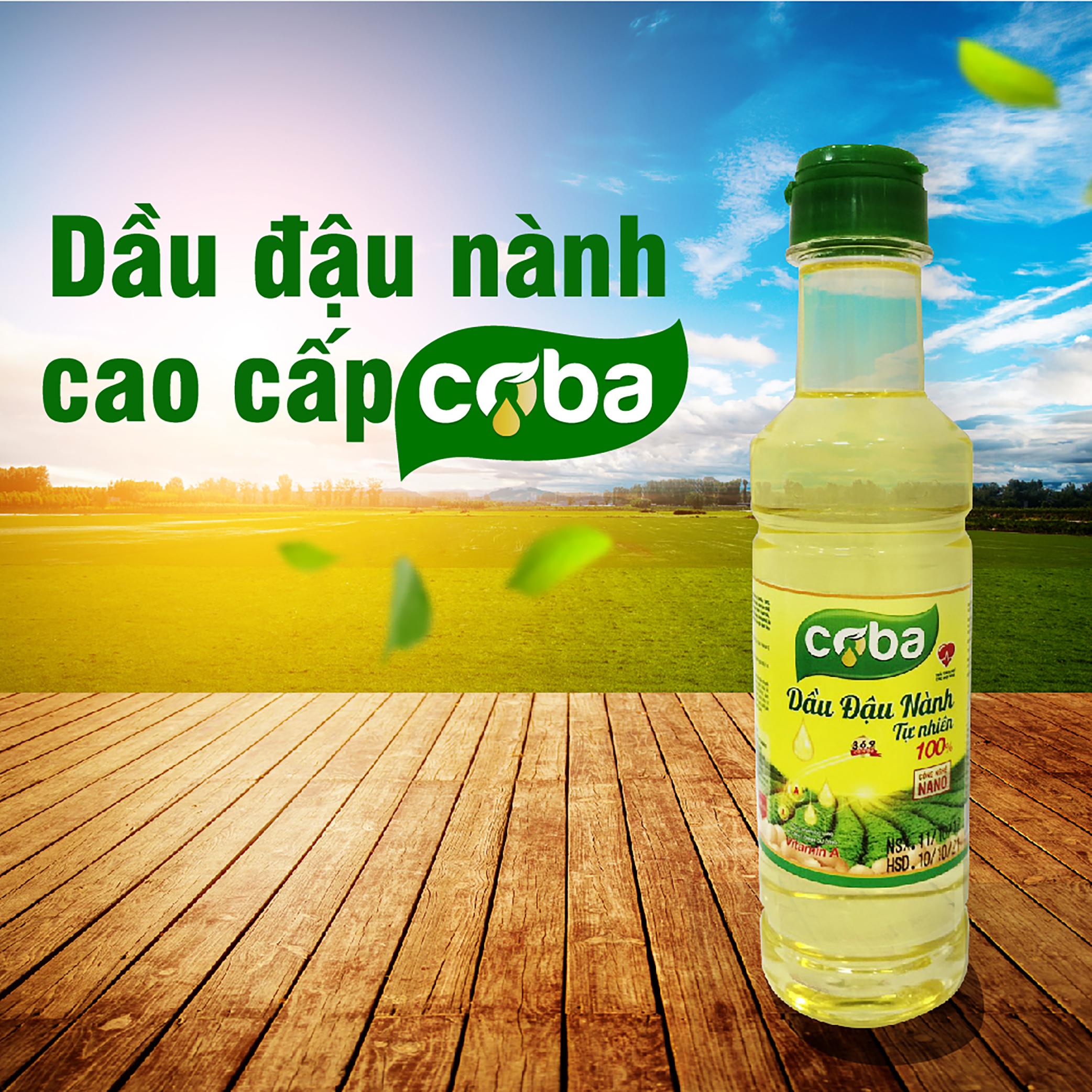 Dầu ăn cao cấp COBA chai 400ml