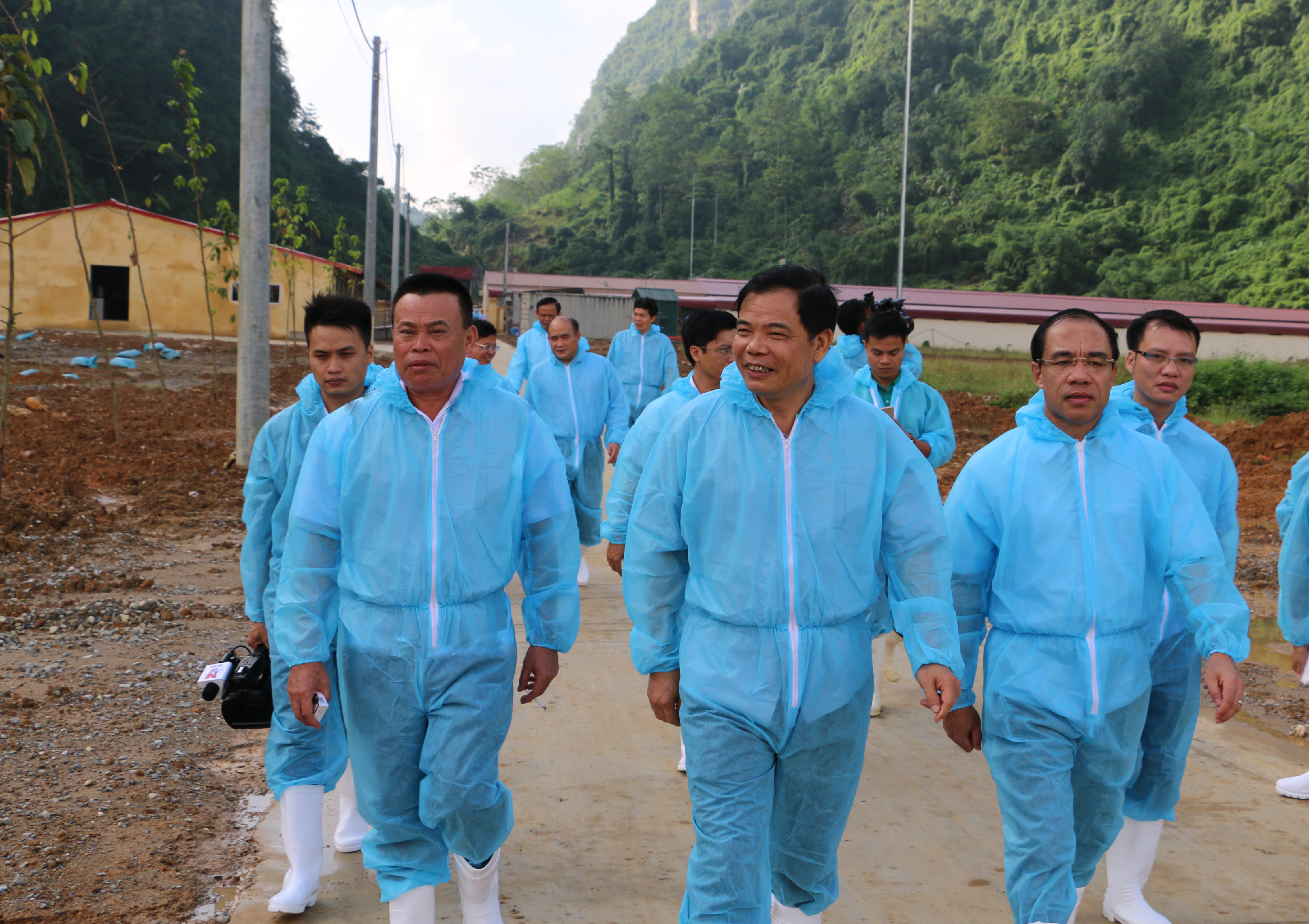 Bộ trưởng bộ NN&PTNT thăm và làm việc tại Dabaco Tuyên Quang